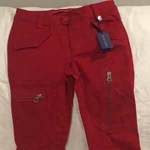Ralph Lauren Red Skinny Pants